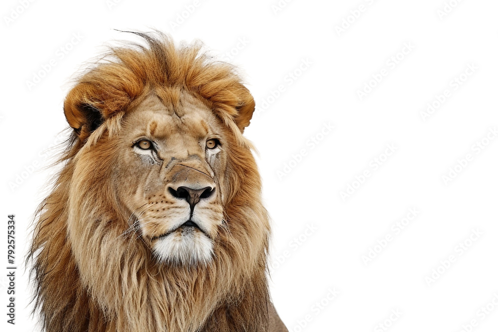 Majestic Lion Pride on Transparent Background