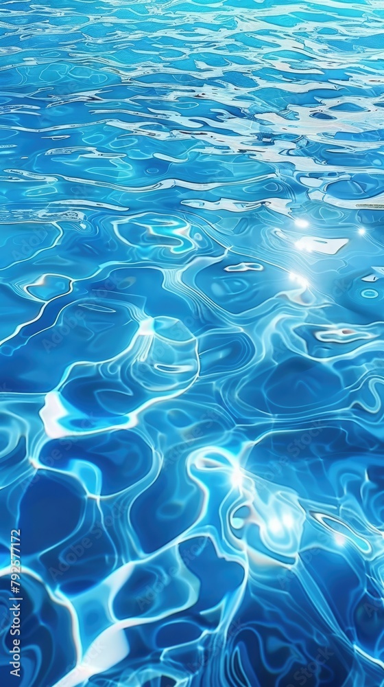 Texture of glitter water and soft waves. sparkling in water - background Texture of glitter water and soft waves. sparkling in water - background