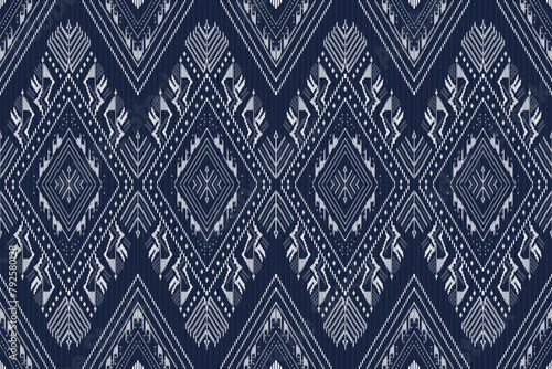 Ethnic pattern.beautiful pattern. folk embroidery,bohemian style,aztec geometric art ornament print.ethnic abstract Inkatha art.Seamless fabric.design for fabric, carpet, wallpaper, clothing	