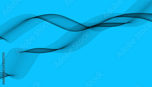 Gradient Abstract Background With Lines