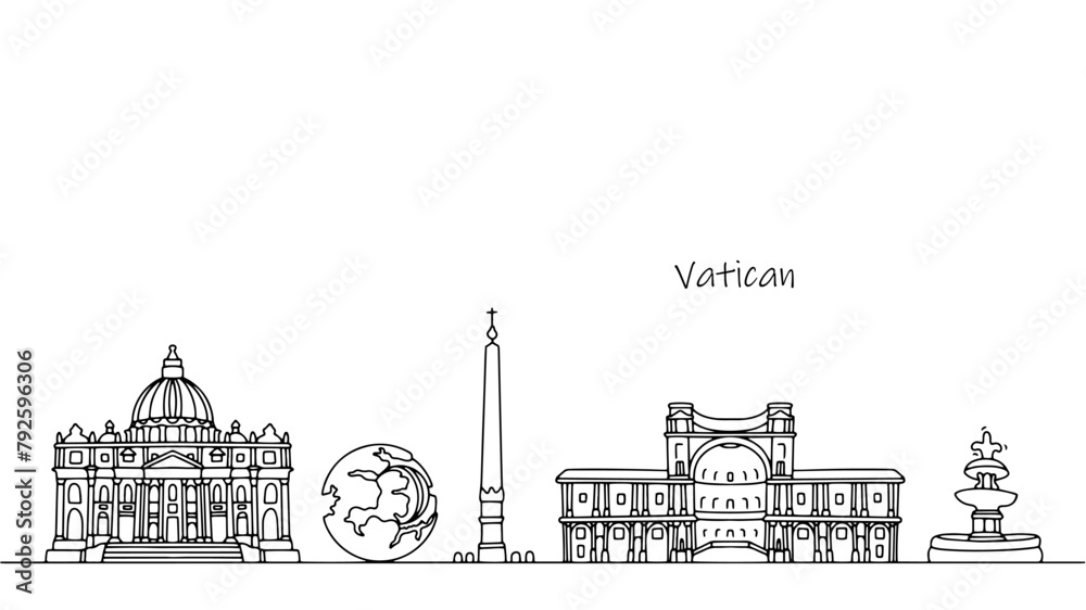 Vatican cityscape
