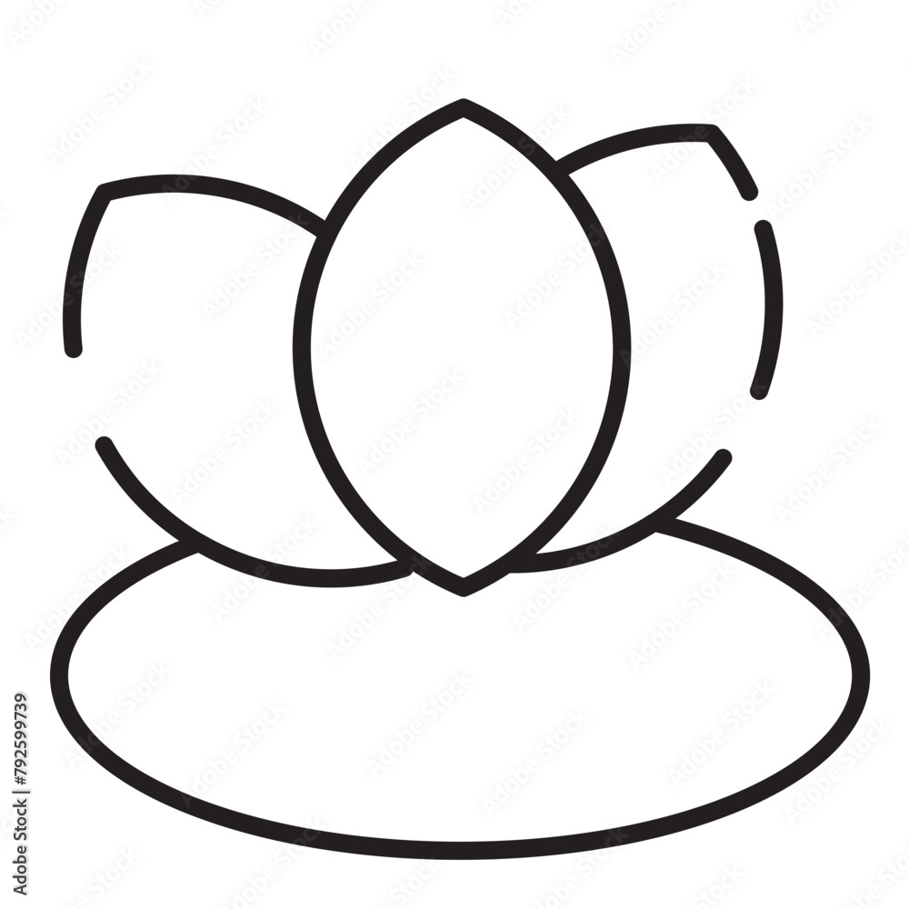 Chinese Decoration Dimsum Line Icon Chinese Decoration Dimsum Line Icon