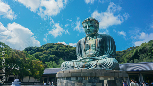 Famous Great Buddha in Kamakura Daibutsu  © Ghazanfar