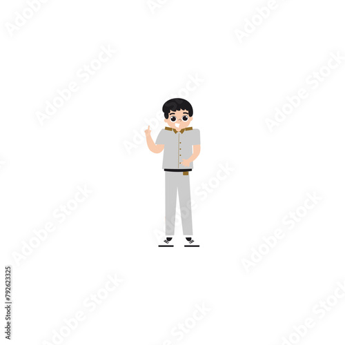 pose of woman in pink t-shirt fashion