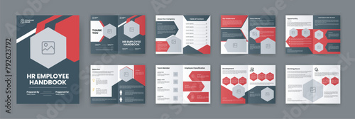 HR Handbook for Employee Rules. Welcome Company Handbook Brochure of Introduction About Company.