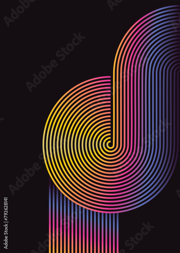 Vertical Vibrant gradient background vector.  Abstract trendy modern design Wallpaper for landing page, covers, Brochures, flyers, Presentations,Banners. Vector illustration.