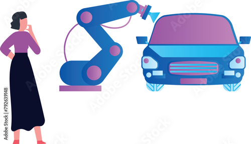 The car is under manufacturing.