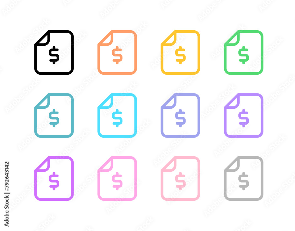 Editable financial document vector icon. Part of a big icon set family. Finance, business, investment, accounting. Perfect for web and app interfaces, presentations, infographics, etc Editable financial document vector icon. Part of a big icon set family. Finance, business, investment, accounting. Perfect for web and app interfaces, presentations, infographics, etc