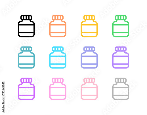 Editable supplement vector icon. Part of a big icon set family. Perfect for web and app interfaces, presentations, infographics, etc