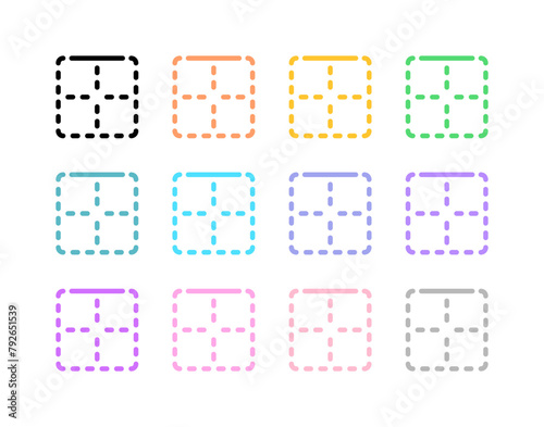 Editable top border vector icon. Part of a big icon set family. Perfect for web and app interfaces, presentations, infographics, etc