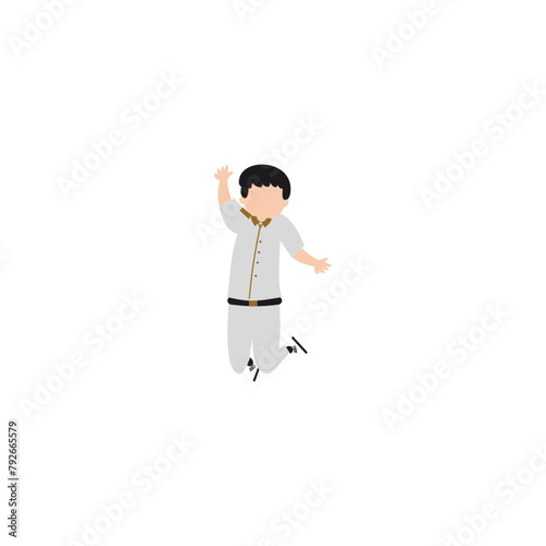pose of woman in pink dress fashion