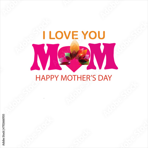 Mother's day Greeting cards pink