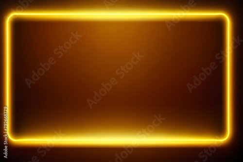 Abstract golden light lines on dark background. Vector illustration.