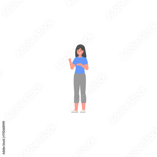 pose of woman in pink dress woman