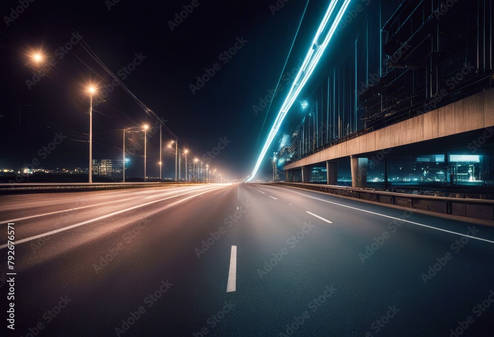 'highway empty night road expressway asphalt rection viding line curve nobody dark dusk bridge light street israel yom kippur travel city outdoors trip cloud sky urban scene'