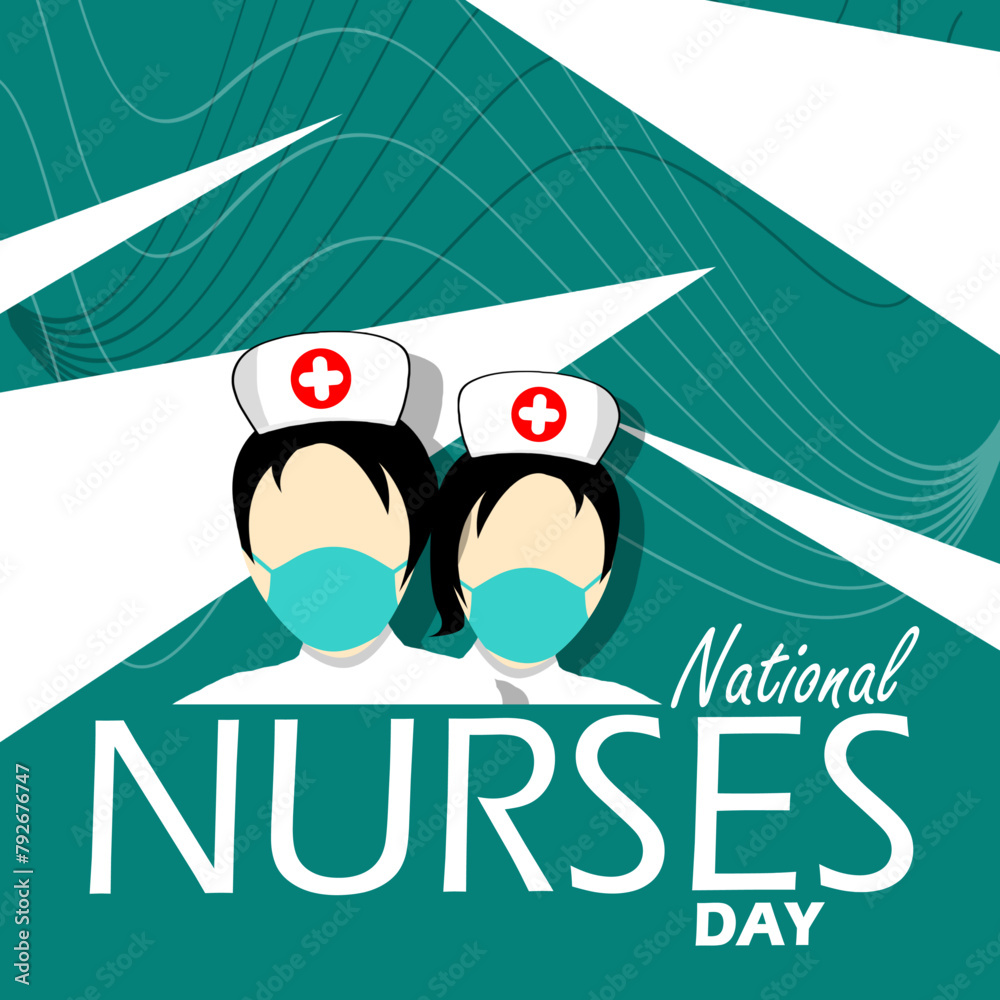 Fotografie National Nurses Day event banner