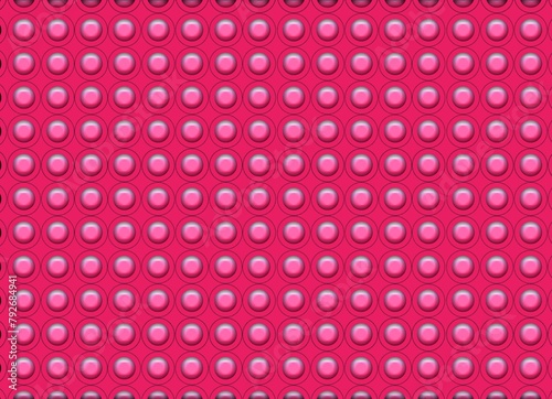 pink seamless pattern with circles