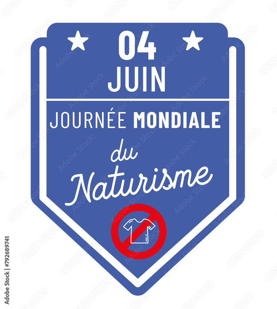 Journée mondiale du naturisme le 4 juin Journée mondiale du naturisme le 4 juin
