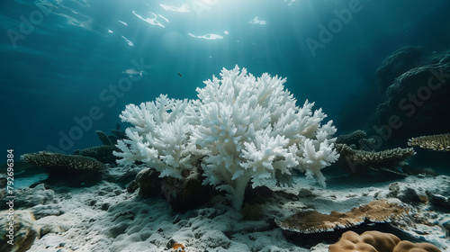 Coral bleaching phenomenon