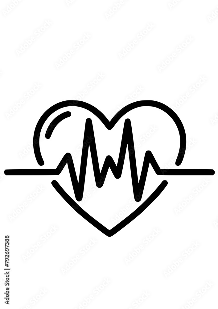 Heartbeat Svg, Heart SVG, ECG, Health SVG, Heartbeat Clipart, Heartbeat ...