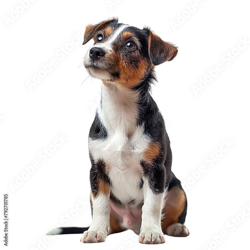 Jack Russel isolated on transparent background