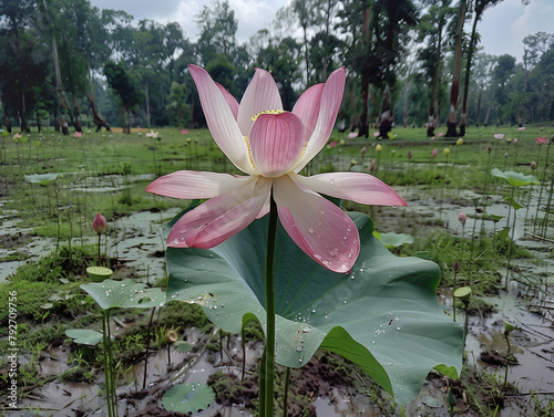 Emerald lotus dreams in the...