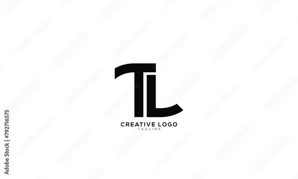 TL Abstract initial monogram letter alphabet logo design TL Abstract initial monogram letter alphabet logo design