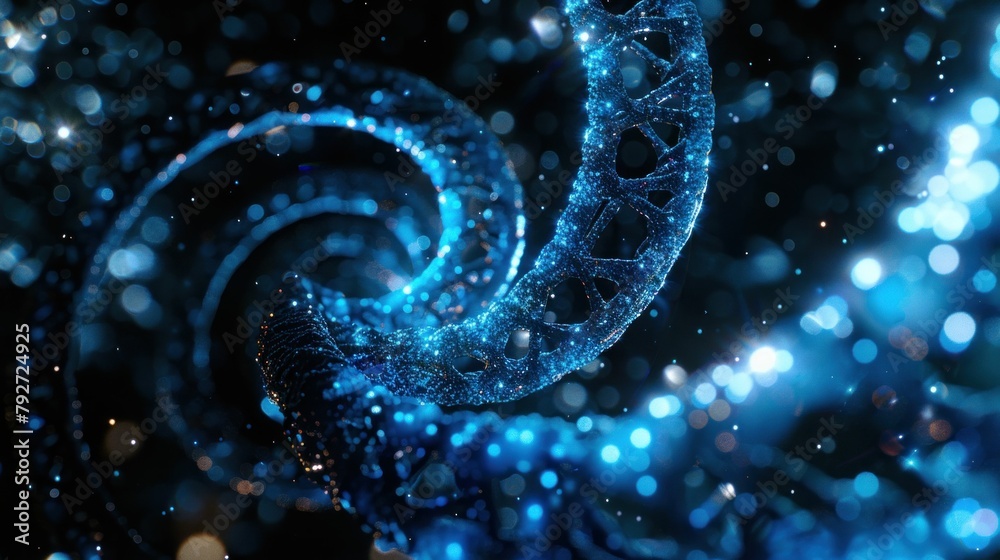Mystical Spiral in the Dark with Glowing Lights and Sparkles Illuminating the Background Mystical Spiral in the Dark with Glowing Lights and Sparkles Illuminating the Background