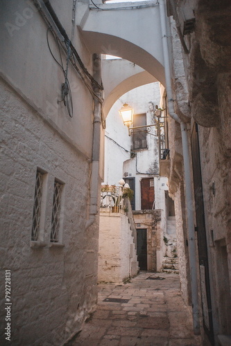 Cisternino downtown in Puglia  Italy