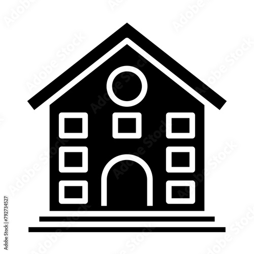 Apartment glyph icon