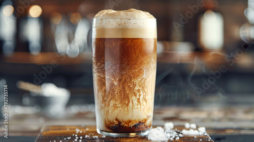 Sparkling Nitro Cold Brew Coffee ready to drink