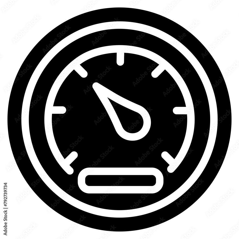 Speedometer Vector Icon Design Illustration Speedometer Vector Icon Design Illustration