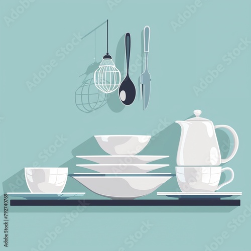 Describe energysaving dishware options and their impact on household energy consumption photo