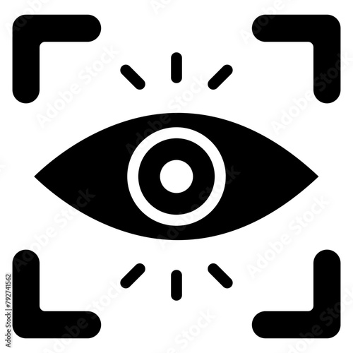 Focus Vector Icon Design Illustration