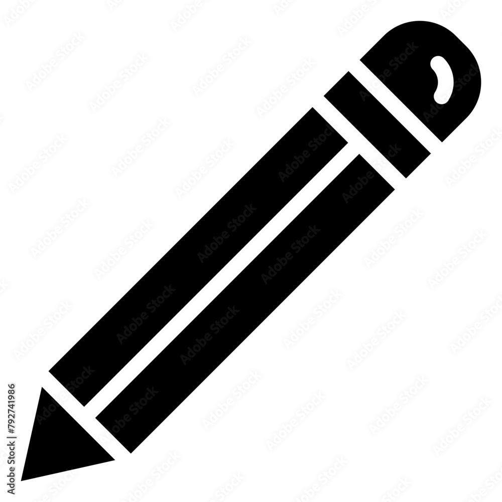 Pencil Vector Icon Design Illustration Pencil Vector Icon Design Illustration