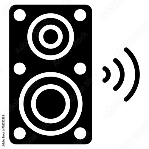 Woofer Vector Icon Design Illustration