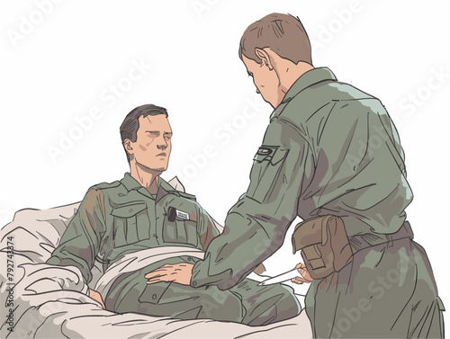 Courage Under Fire: A Surgeon's Heroic Effort in the Face of Battlefield Adversity
