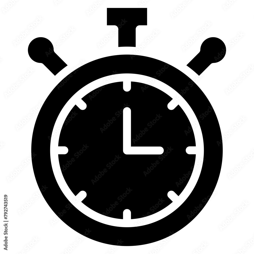 Stop watch Vector Icon Design Illustration Stop watch Vector Icon Design Illustration