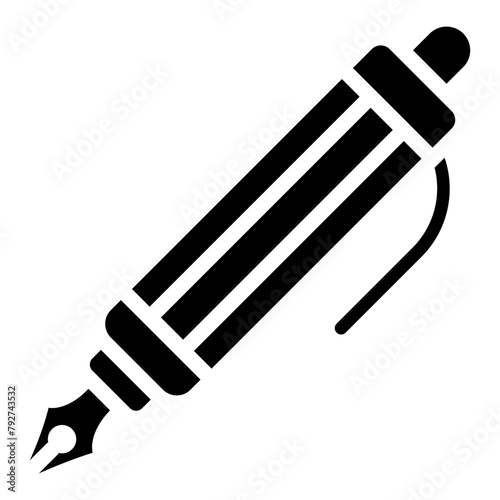Pen Vector Icon Design Illustration photo