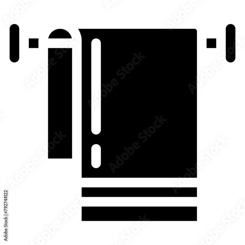 Towel Vector Icon Design Illustration