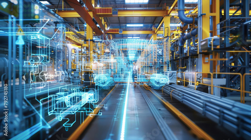 Digital twin technology creates virtual replicas of physical assets, enabling real-time monitoring, predictive maintenance, and optimization across industries © EmmaStock