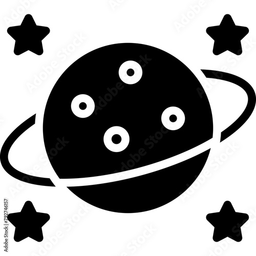 Planet Vector Icon Design Illustration