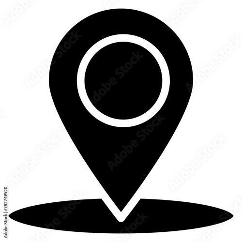 Location Marker Vector Icon Design Illustration