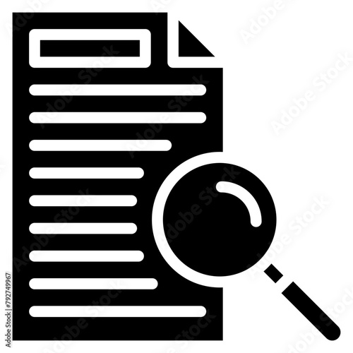 Proofreading Vector Icon Design Illustration