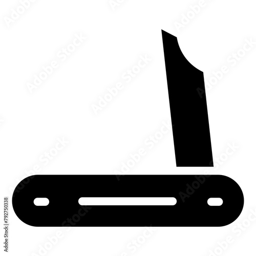 Jackknife Vector Icon Design Illustration
