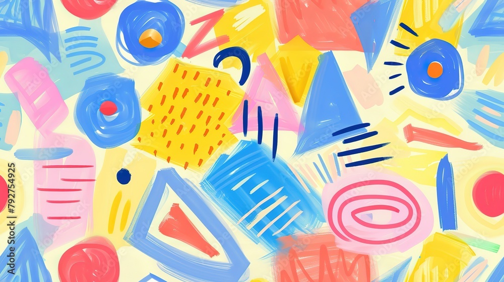minimal pastel colored seamless geometric pattern with grungy artistic design, Generative Ai
minimal pastel colored seamless geometric pattern with grungy artistic design, Generative Ai