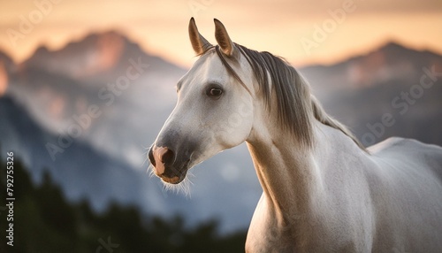 Arabian Elegance: Stunning 8K Image of a Horse in Bavaria, Germany