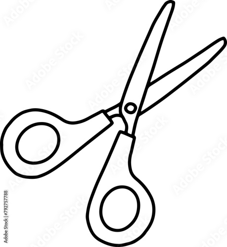 scissors illustration photo