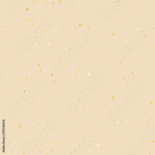 Celestial Gold Star Digital Paper, Pattern Digital Paper