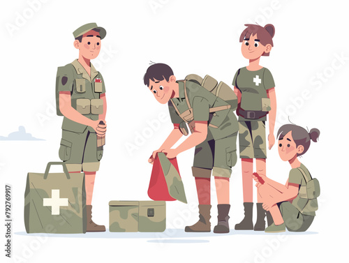 Empowerment in Remote Villages: Military Medic Imparts Life-Saving First Aid to Civilians in an Unstable Region